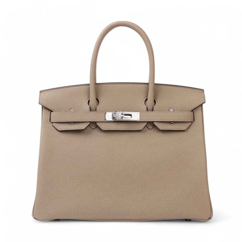 hermes-birkin-30togo-gris-etain-silver-hardware