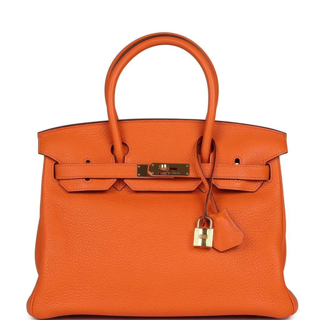 hermes-birkin-30-orange-togo-gold-hardware