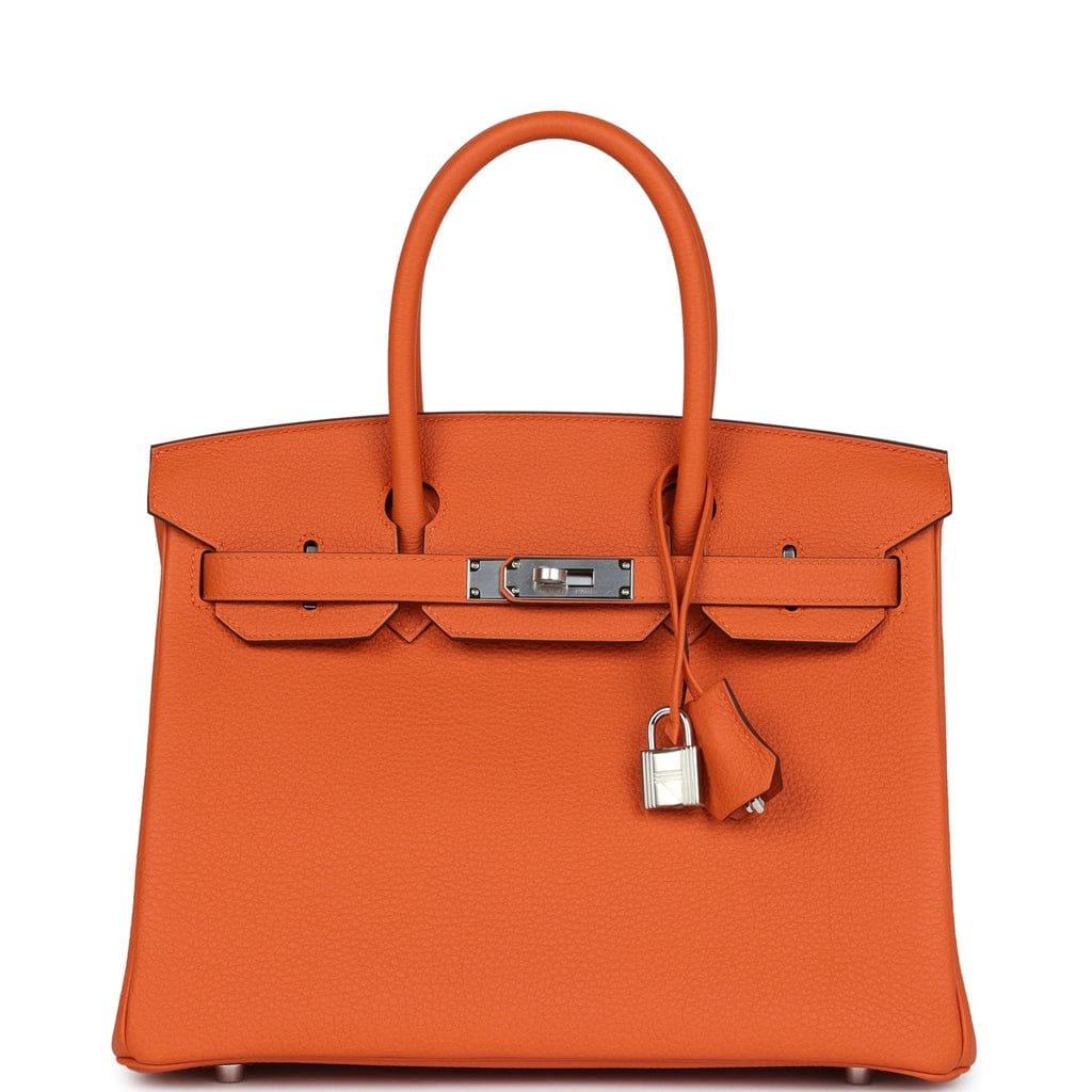 hermes-birkin-30-orange-togo-palladium-hardware