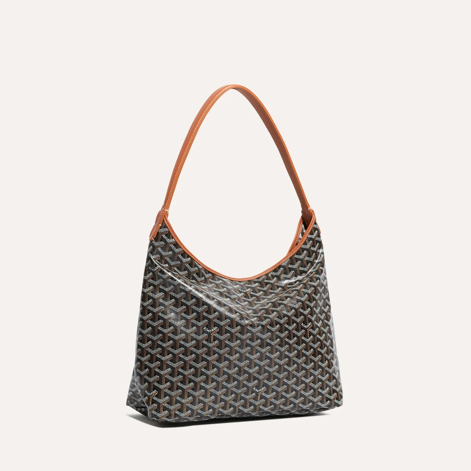goyard-boheme-hobo-bag-black-tan