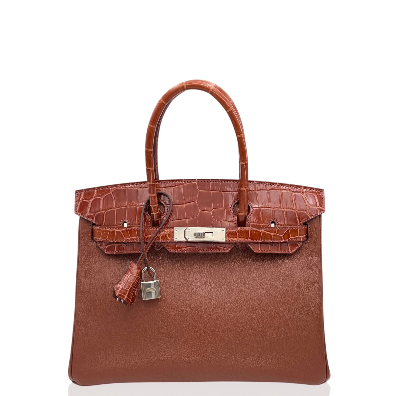 hermes-platinum-birkin-touch-30-mysore-goat-leather-glossy-two-point-crocodile-honey-brown