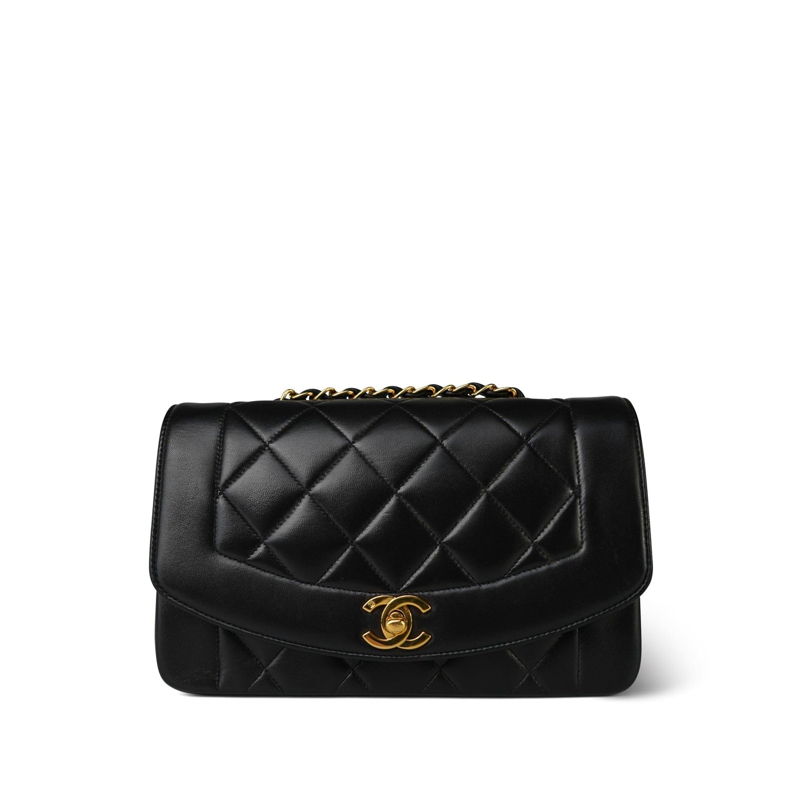 chanel-black-lambskin-quilted-diana-flap-small-gold-hardware
