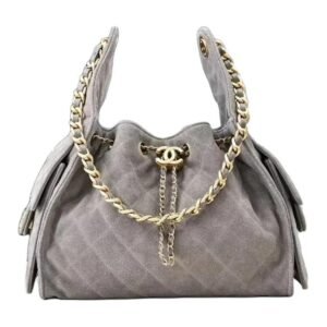 Chanel 25 Small Suede Leather Handbag