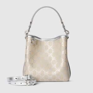【Master-quality】GUCCI GG Emblem small bucket bag
