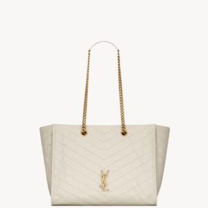 SAINT LAURENT NIKI shopping in vintage leather