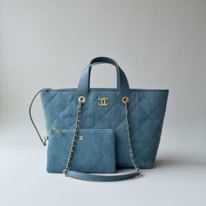 Chanel Large Tote Bag Blue