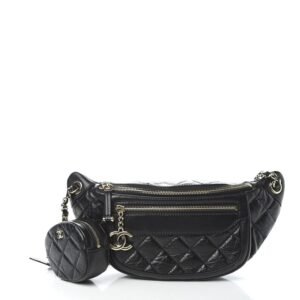 Chanel Aged Calfskin Quilted Waist Bag